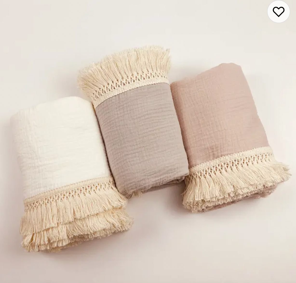 Tassel Toddler Blanket