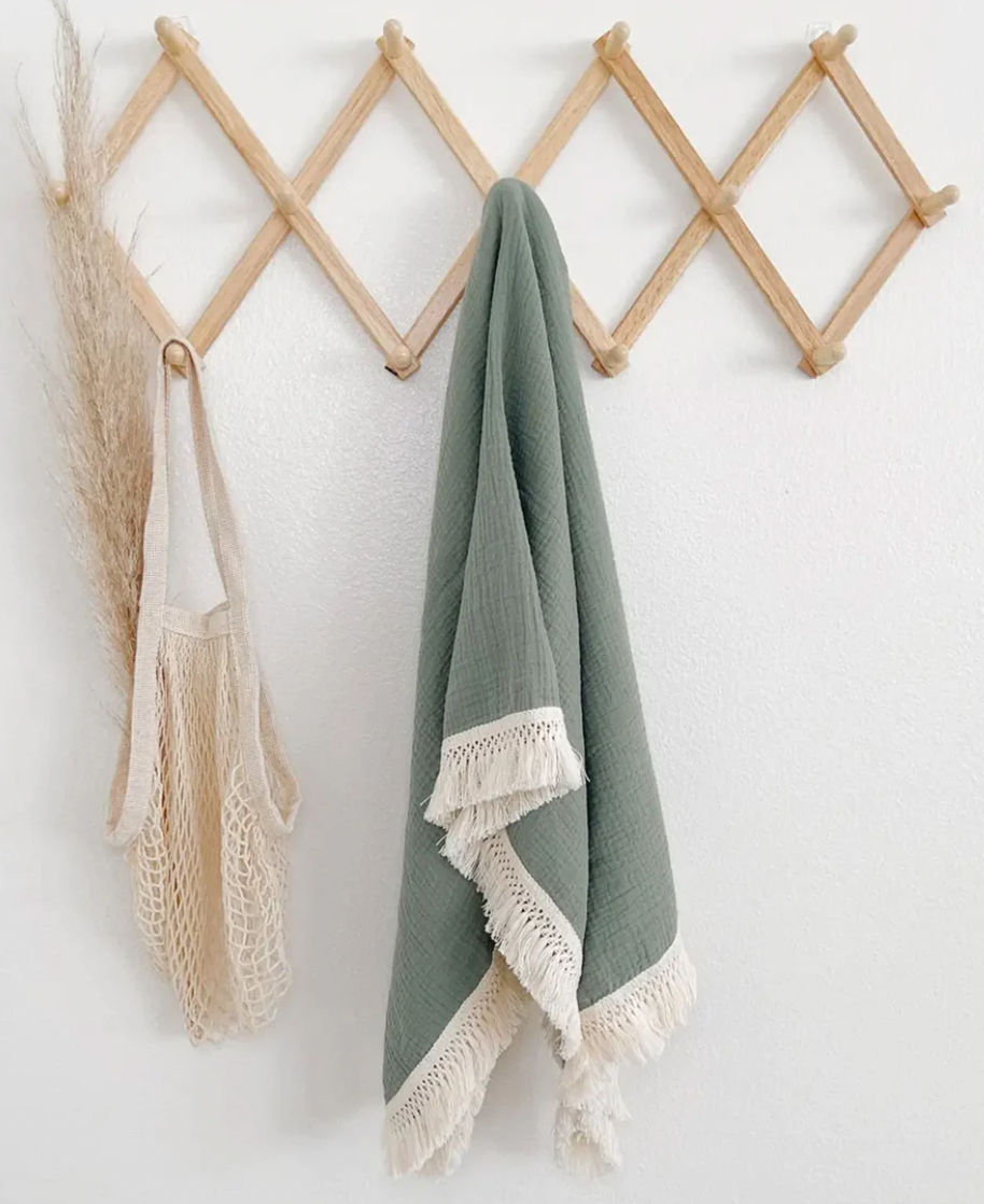 Tassel Toddler Blanket
