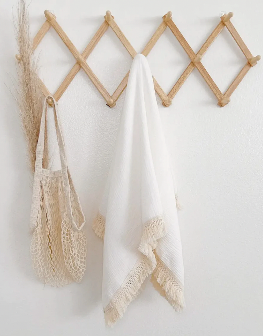 Tassel Toddler Blanket