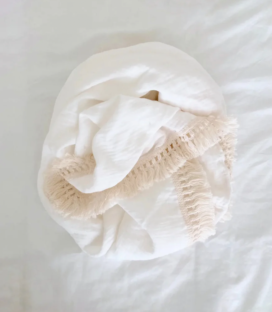 Tassel Toddler Blanket