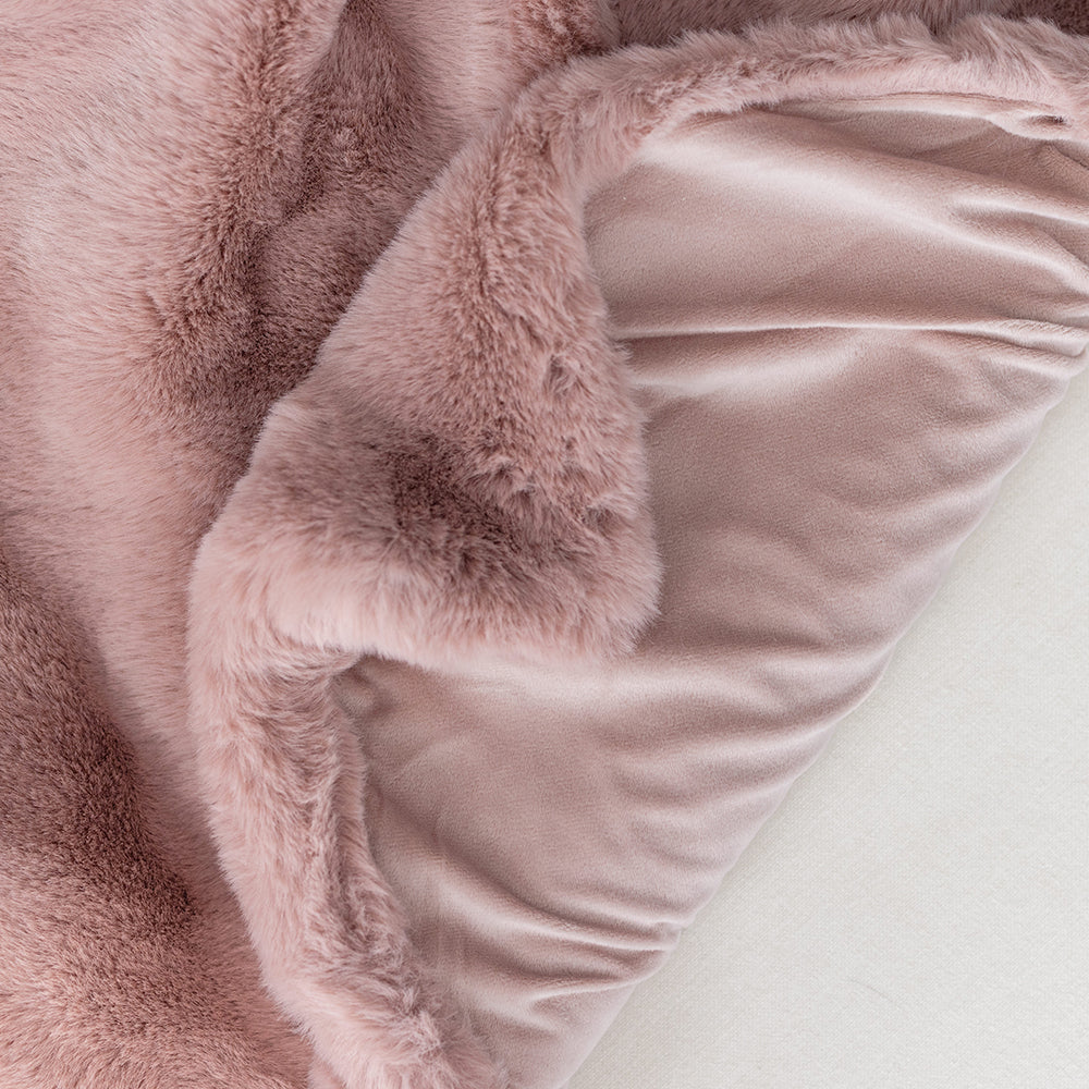Ultra PLUSH Faux Rabbit Fur Throw