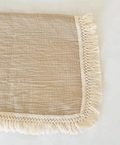 Tassel Toddler Blanket