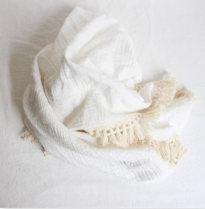 Tassel Toddler Blanket