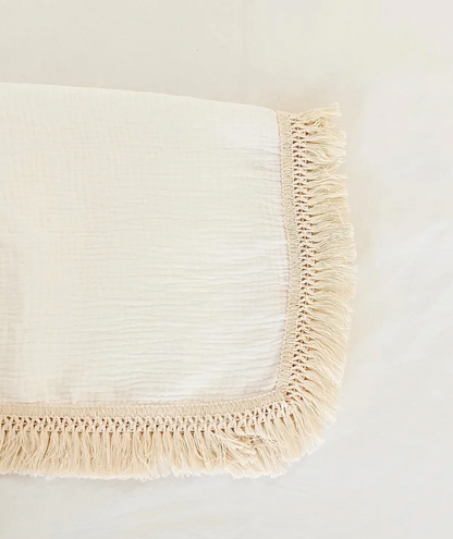 Tassel Toddler Blanket