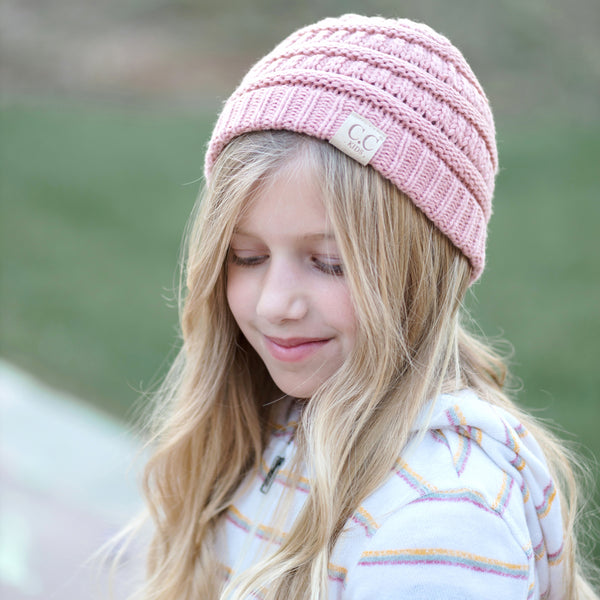 Kids CC Knit Beanies