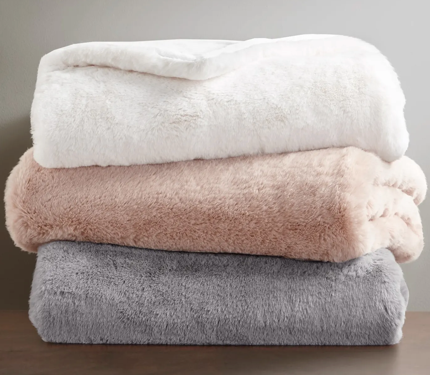 Ultra PLUSH Faux Rabbit Fur Throw