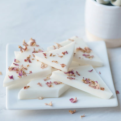 Soft Rose Wax Melt Bark
