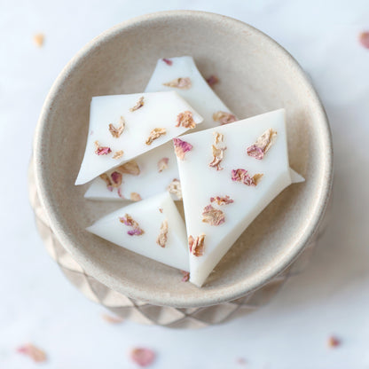 Soft Rose Wax Melt Bark