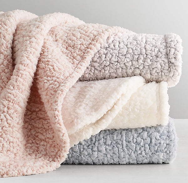 Sherpa Throw- Plush & Soft