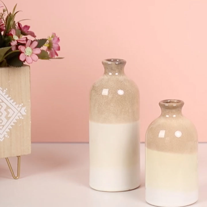 Glazed Ceramic Vase